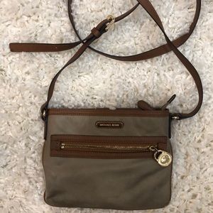 Michael Kors army green crossbody